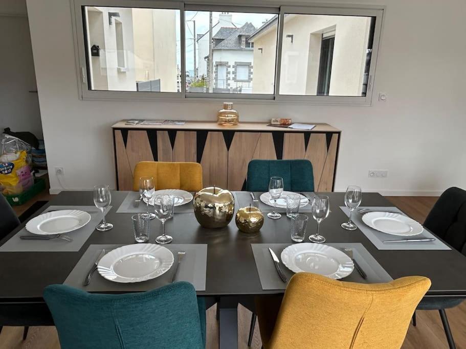 Grande Maison Neuve A 100 M De La Plage เปลเนิฟ-วัล-อ็องเดร ภายนอก รูปภาพ
