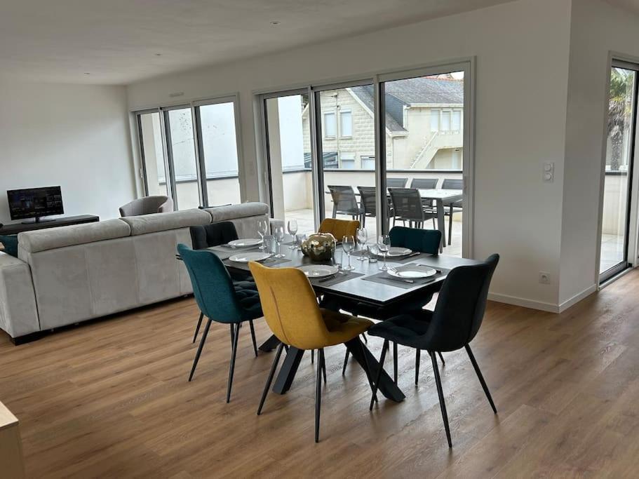 Grande Maison Neuve A 100 M De La Plage เปลเนิฟ-วัล-อ็องเดร ภายนอก รูปภาพ
