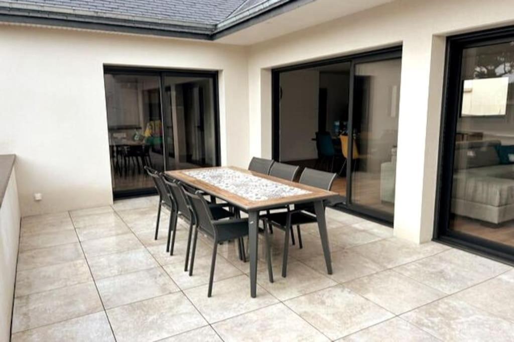 Grande Maison Neuve A 100 M De La Plage เปลเนิฟ-วัล-อ็องเดร ภายนอก รูปภาพ